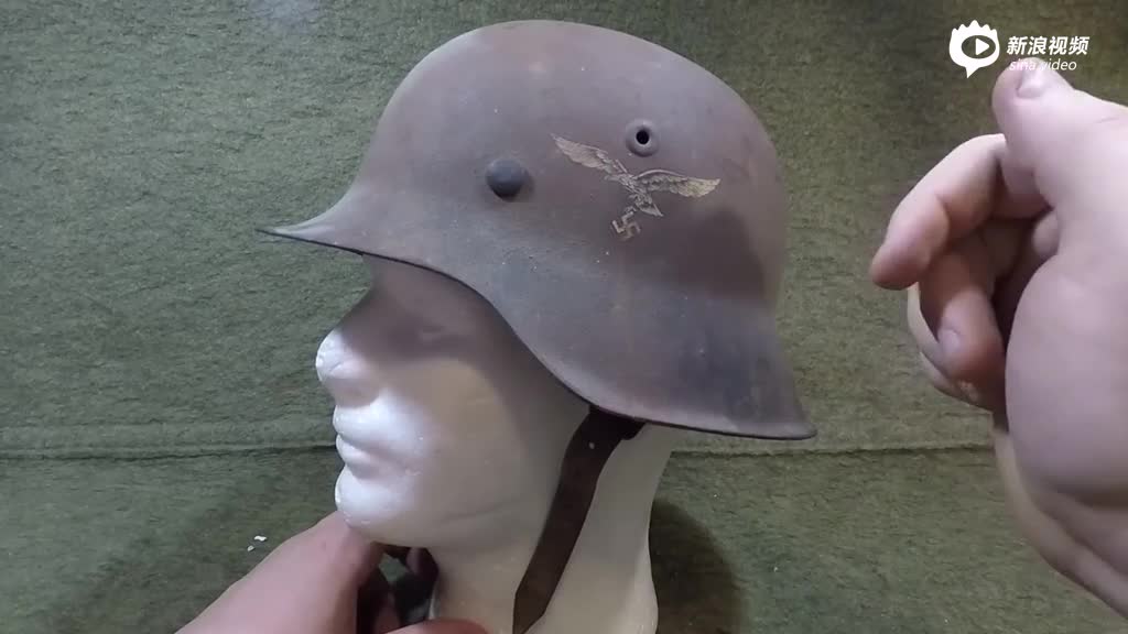 德国二战m42型 钢盔实物展示及介绍_手机新浪网