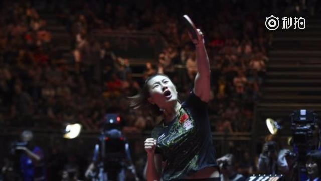 丁宁4-2朱雨玲成功卫冕