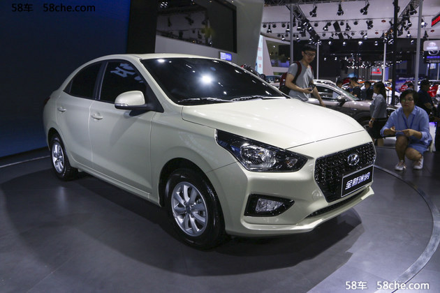 2017重庆车展 北京现代全新瑞纳全球首发