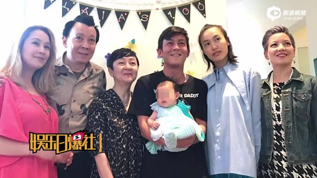 网传陈冠希女儿百日宴照片