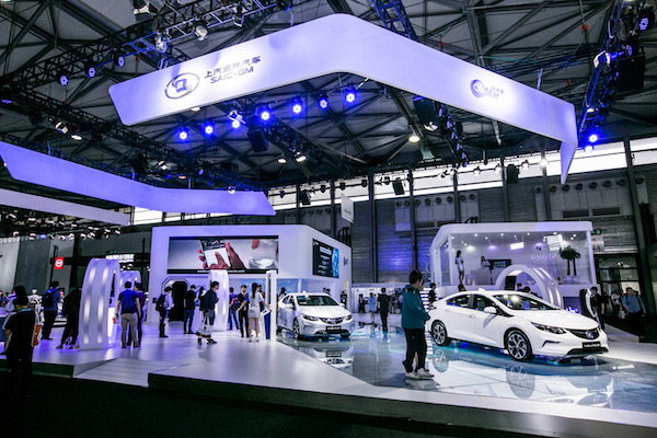 CES Asia上的安吉星展台