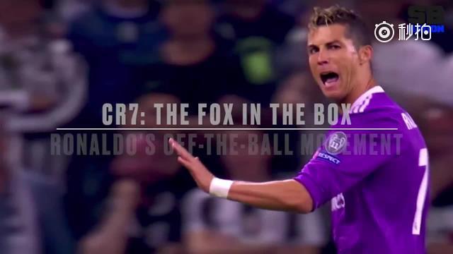 外国网友分析C罗无球跑动
