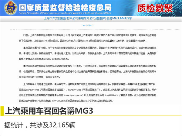 名爵MG3变速箱故障易导致动力受限存在隐患-图3