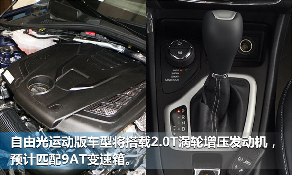 Jeep将推自由光运动版车型 搭载2.0T发动机-图2