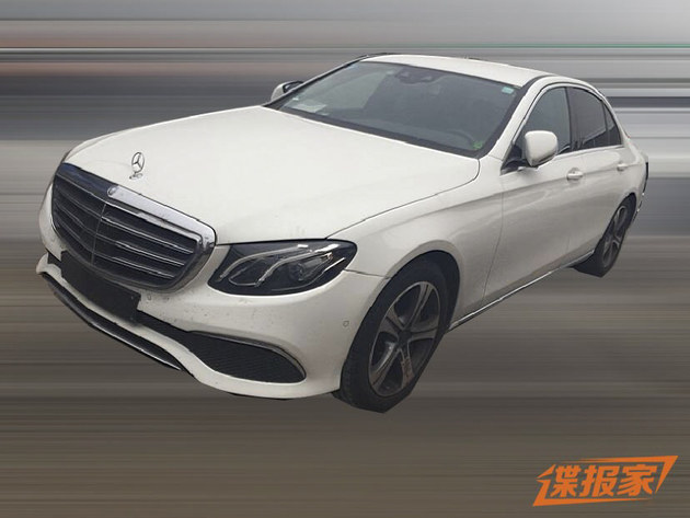 疑似国产E级入门版谍照 无天窗/小屏幕