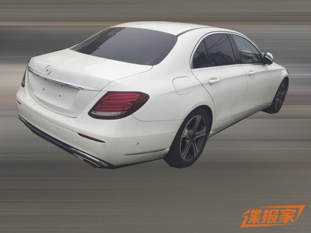 疑似国产E级入门版谍照 无天窗/小屏幕