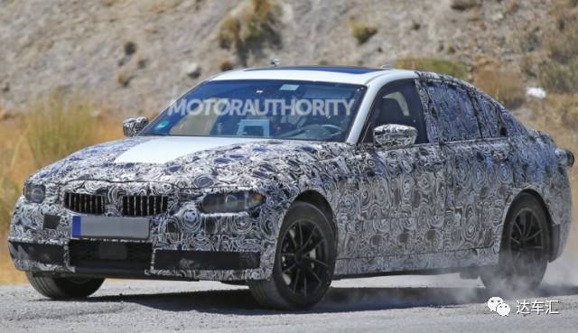 全新一代宝马3系雪地路试视频