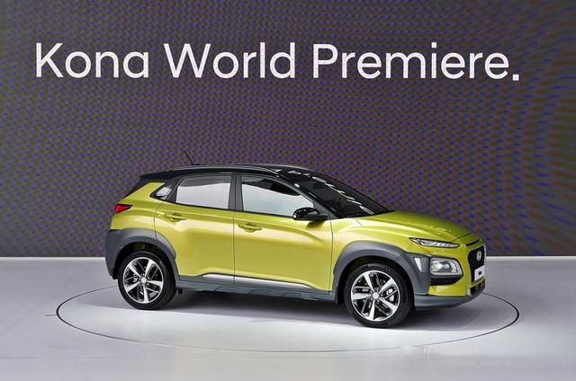 现代小型SUV Kona全球首发抢先看！