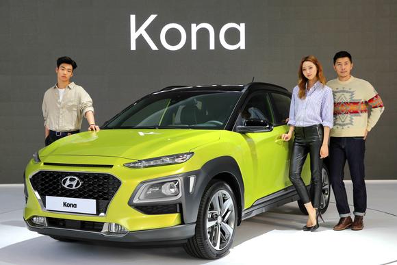 现代小型SUV Kona全球首发抢先看！