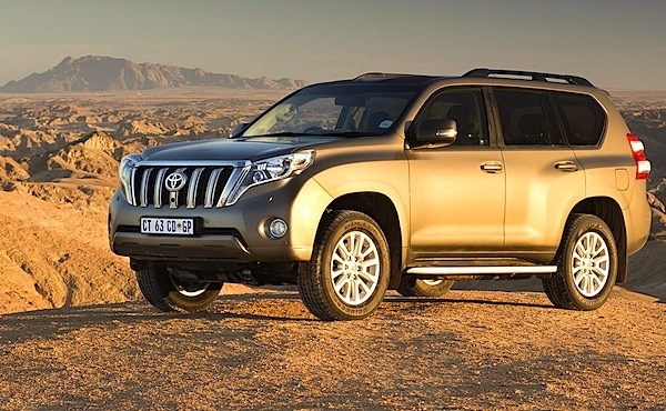 第六名为丰田普拉多，售出了2,676辆