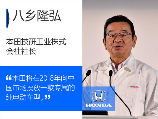 本田在华推纯电动车型 专门为中国市场设计-图1