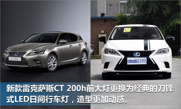 雷克萨斯新CT造型大变 搭1.8L混动/年内上市-图1