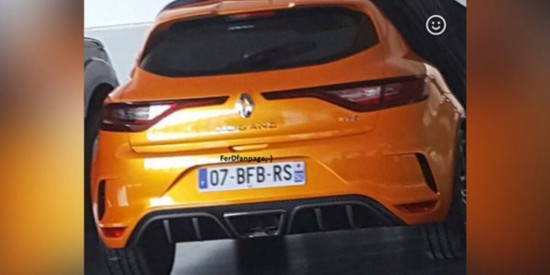雷诺新梅甘娜RS无伪图曝光 下半年发布-图2