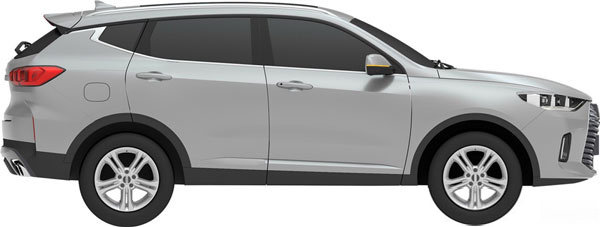 可能是叫VV3 长城WEY第三款SUV申报图曝光