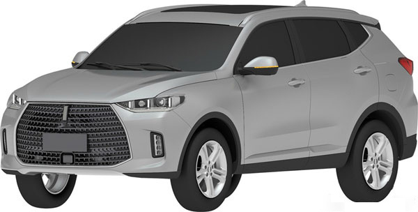 可能是叫VV3 长城WEY第三款SUV申报图曝光