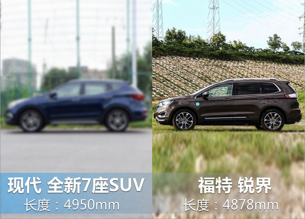 北京现代将推全新大7座SUV 比锐界还要大-图1