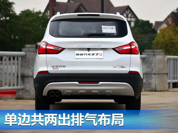SWM斯威X7自动挡将于8月上市 竞争长安CX70-图3
