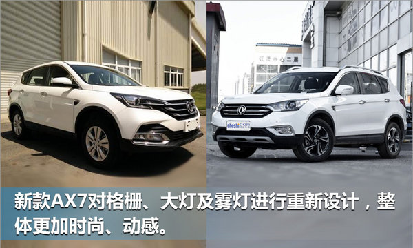 东风风神新AX7年底上市 外观/动力均换新-图1