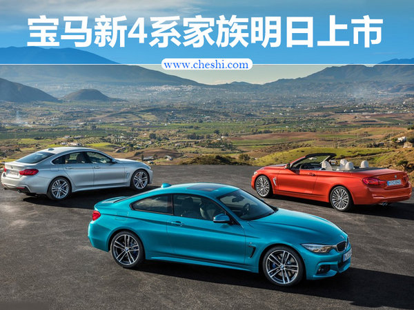 宝马新4系家族明日上市 动力提升-配置升级-图1