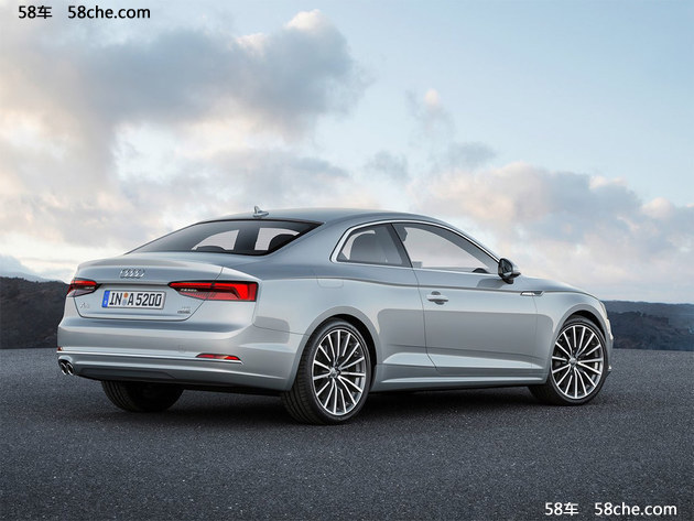 奥迪新一代A5上市 售价XX.XX-XX.XX万元