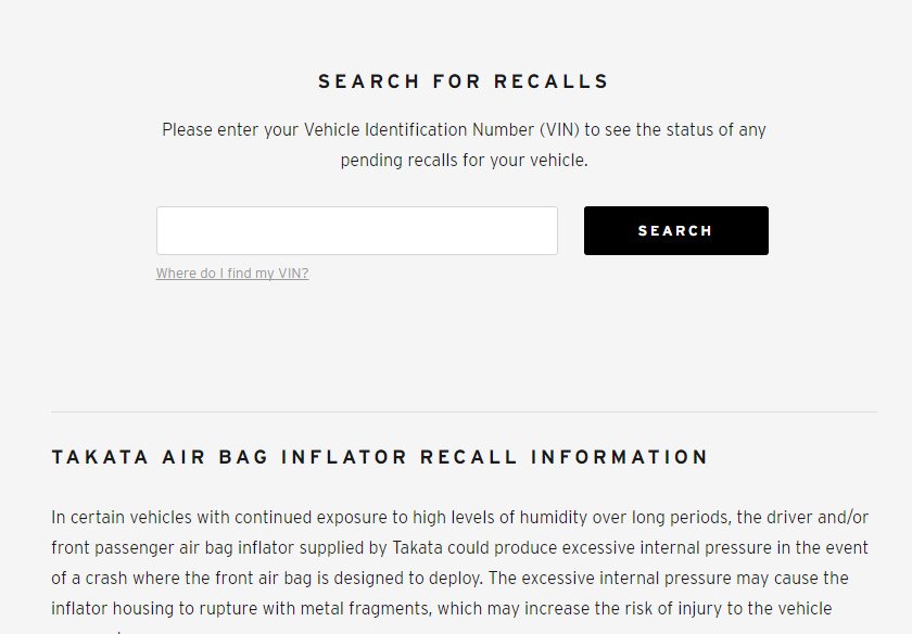 马自达的查询界面