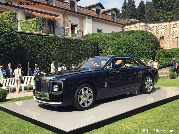 劳斯莱斯慧影Sweptail 限量一台的千万镑新车