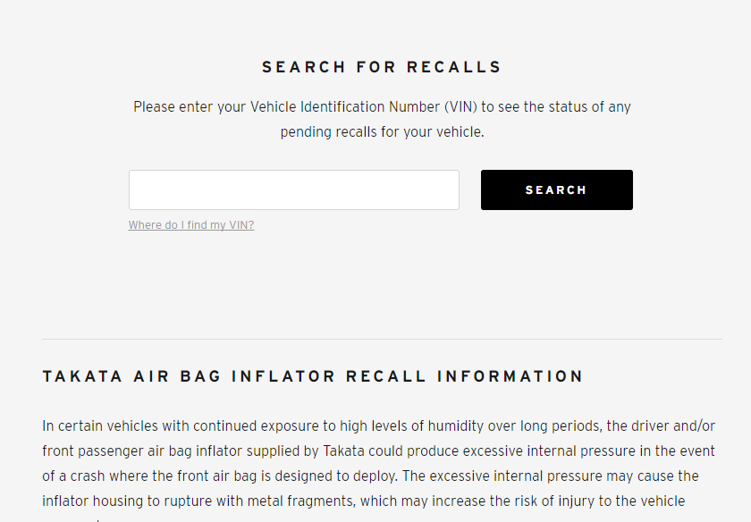 马自达的查询界面