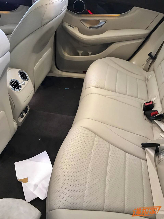 曝奔驰GLC加长版谍照 沿用现款外观设计