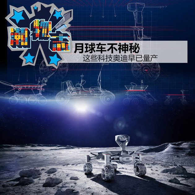 月球车不神秘 这些科技奥迪早已量产