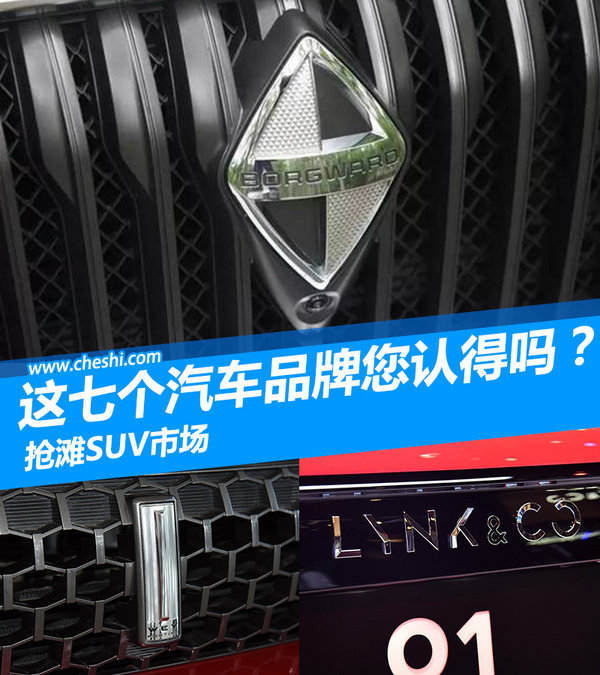 这七个新汽车品牌您认得全吗？ 抢滩SUV市场-图1