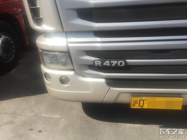 斯堪尼亚AMT有离合器踏板 全国仅此一台