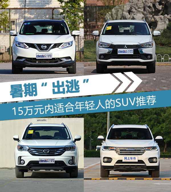 暑期“出逃” 15万元内适合年轻人的SUV推荐-图1