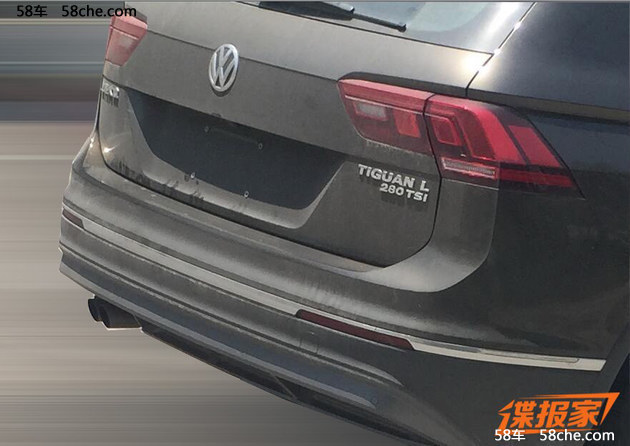 途观L 1.4T实车图曝光 外观造型没变化