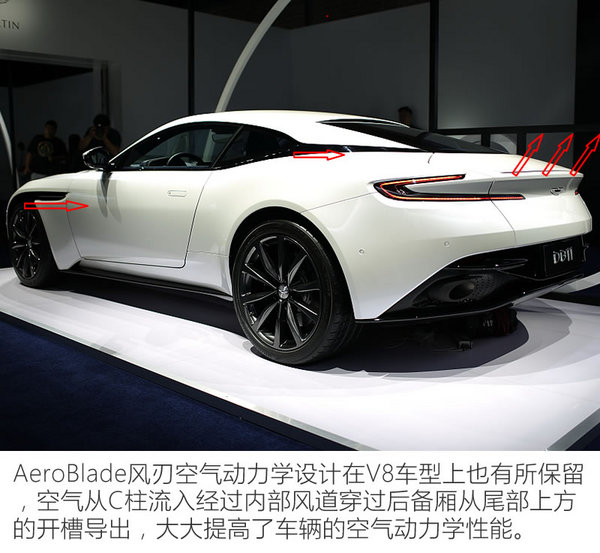慢0.1秒便宜62万元 阿斯顿·马丁DB 11 V8实拍-图9