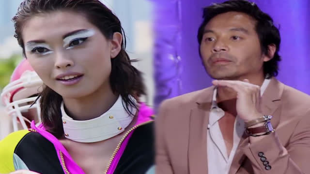 《爱上超模》中,中法混血超模钱凯丽否认自己是中国人