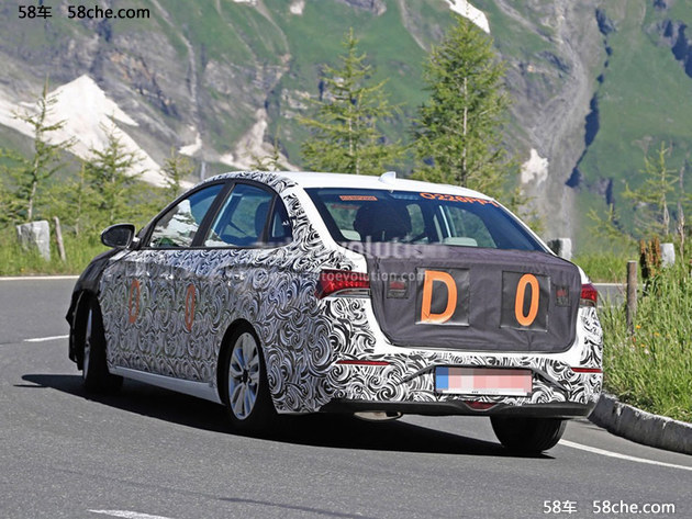 别克新英朗谍照曝光 预计明年下半年亮相
