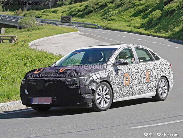 别克新英朗谍照曝光 预计明年下半年亮相