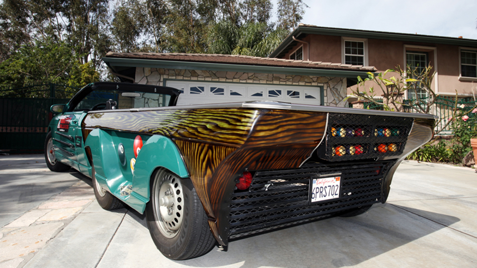 你肯定打过台球 但你未必见过这样的车