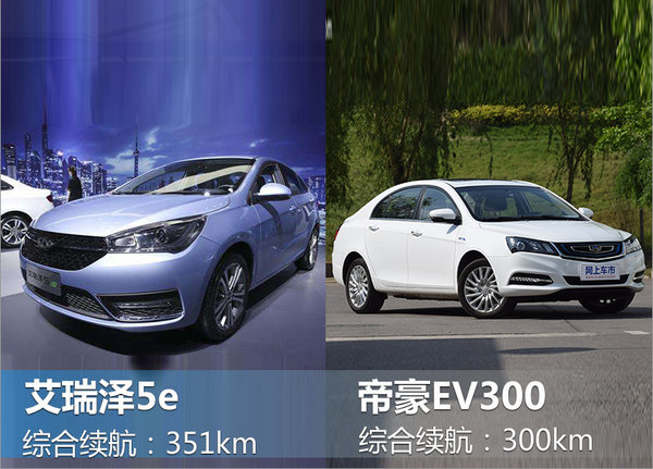 奇瑞艾瑞泽5e即将开启预售 竞争帝豪EV300-图1