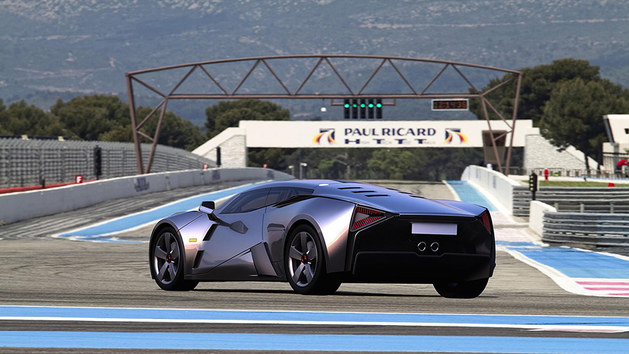 恐成遗憾 俄罗斯超跑Marussia B3渲染图