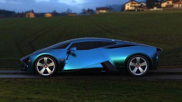 恐成遗憾 俄罗斯超跑Marussia B3渲染图