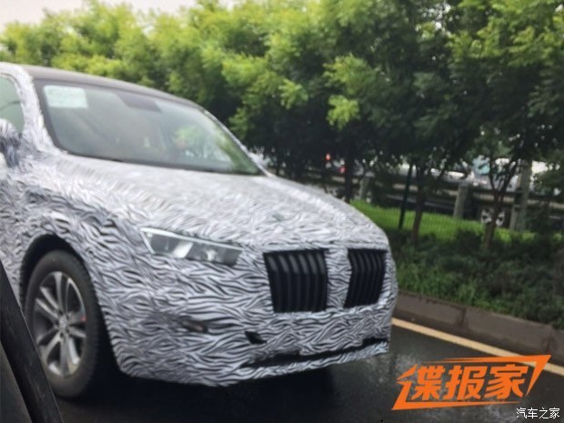 宝沃全新BX6轿跑SUV量产版 路试谍照曝光