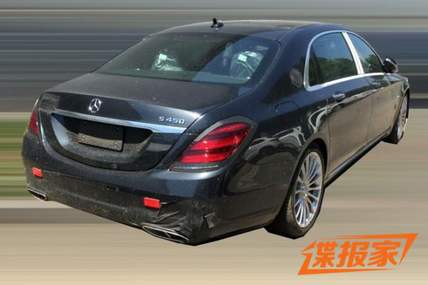 梅赛德斯-迈巴赫S450谍照 入门级新车