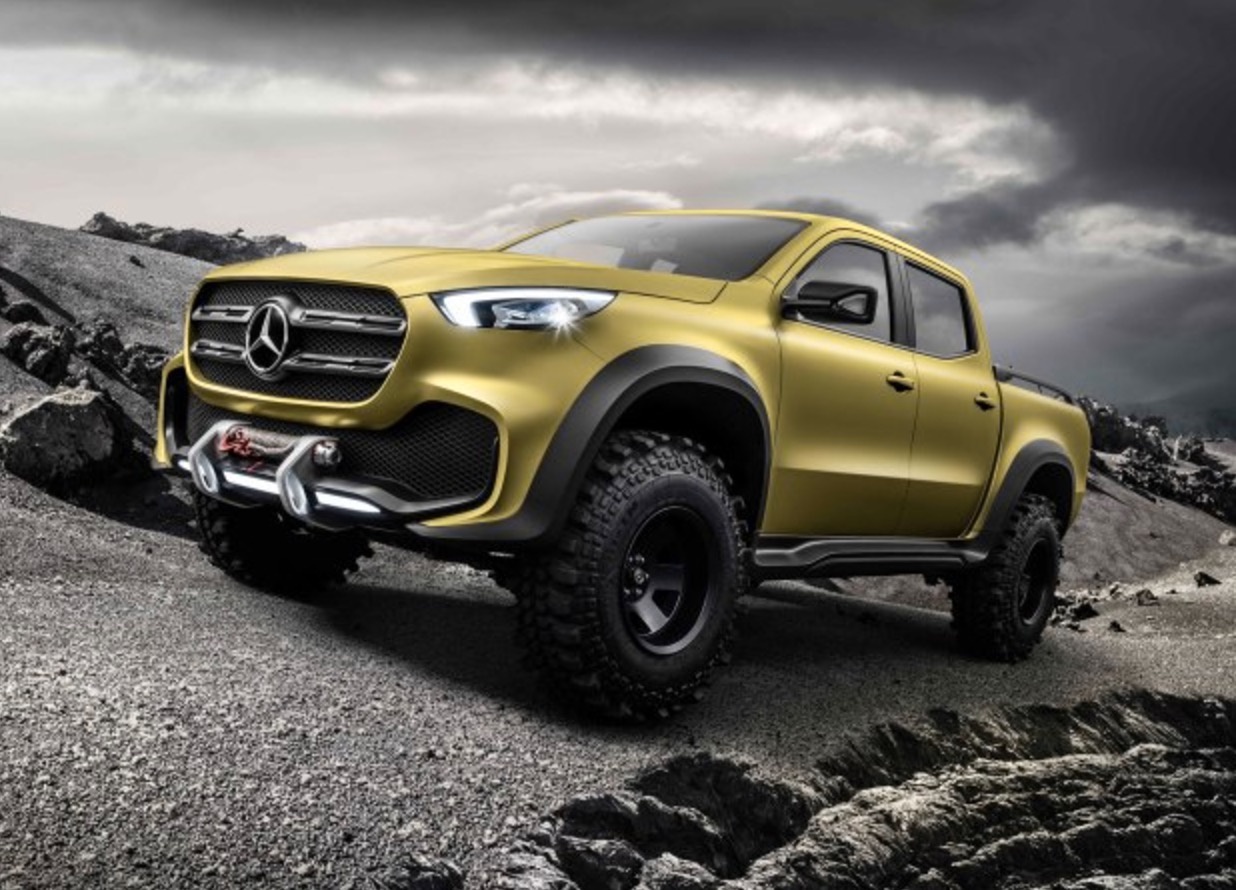 豪华品牌首台皮卡奔驰X级发布，它竟和日产有一腿