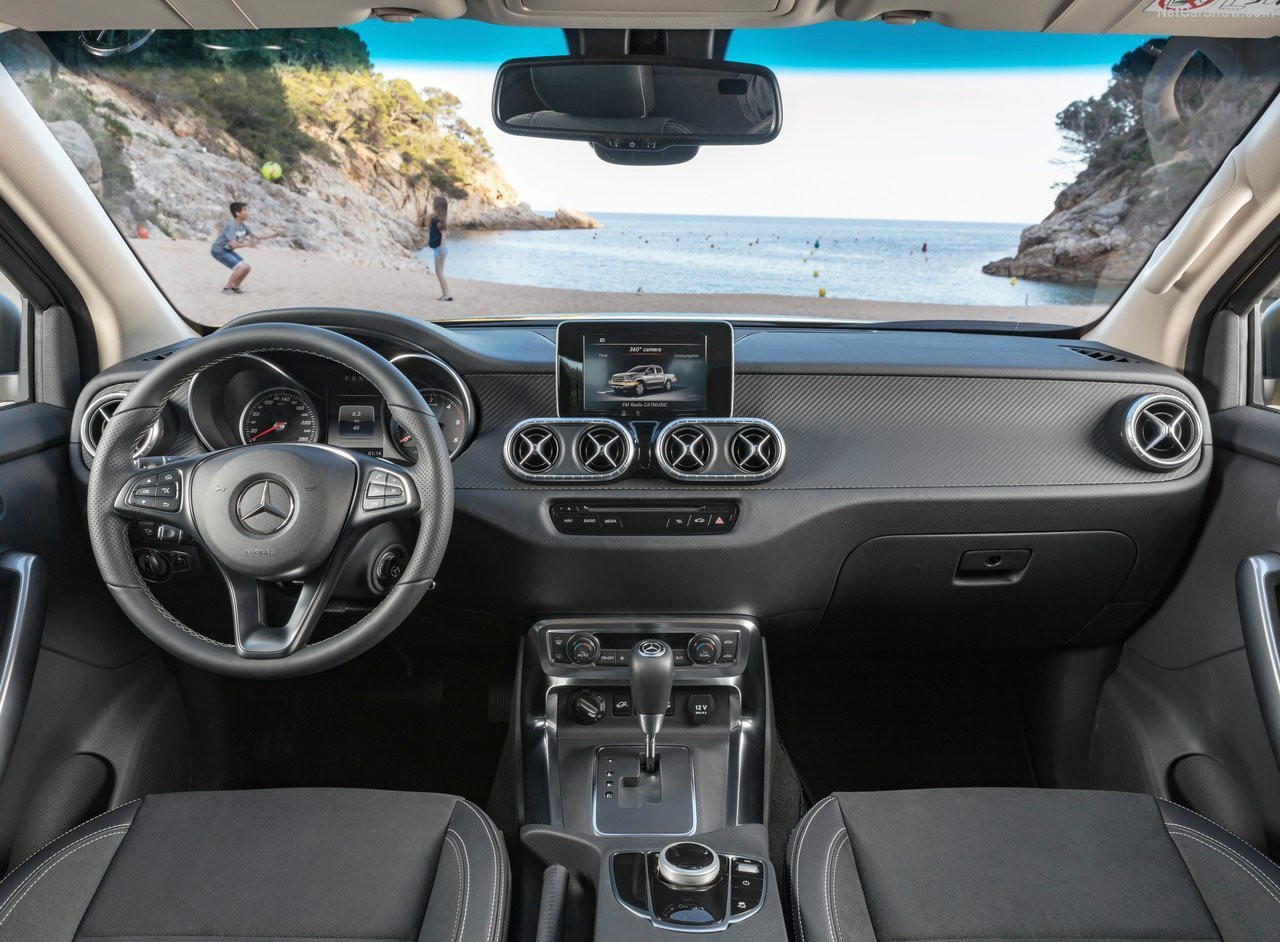 豪华品牌首台皮卡奔驰X级发布，它竟和日产有一腿