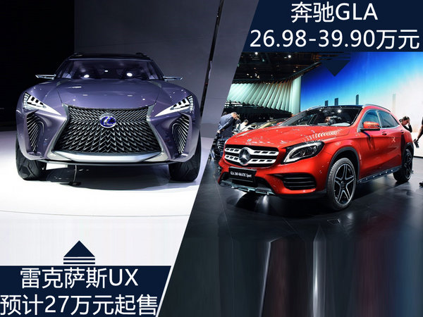 雷克萨斯全新小SUV将入华 竞争奔驰GLA-图1