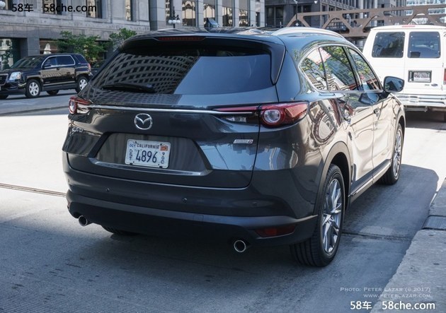 马自达CX-8预告图 中大型SUV/9月亮相