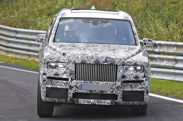劳斯莱斯SUV纽博格林测试谍照首度曝光