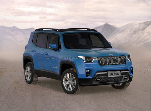 曝Jeep全新一代自由侠渲染图 明年亮相