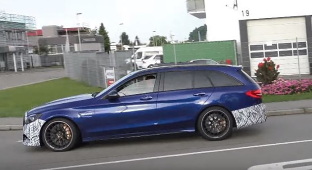 新款AMG C 63 旅行版谍照曝光 外观小改
